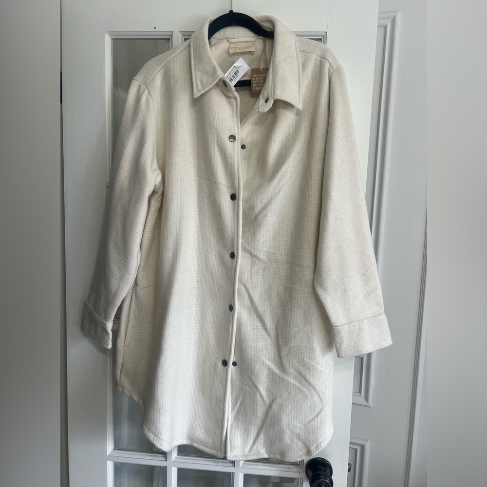 Gorgeous Cream Shacket!